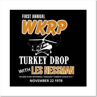 Wkrp Turkey Drop Posters and Art